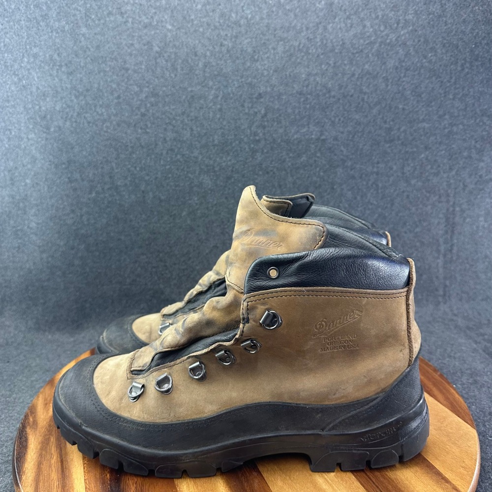 Danner Combat Hiker Leather Boots Vibram 43513X Men's Size 13W Made in USA - Picture 6 of 12
